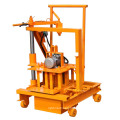 QTF40-3C manual small egg laying concrete coal fly ash hollow block making machine